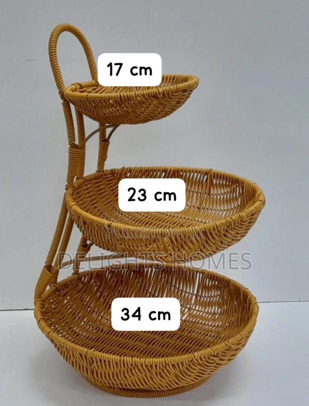 3rattan Fruit Ratier Handmade -Alp - thumbnail 2