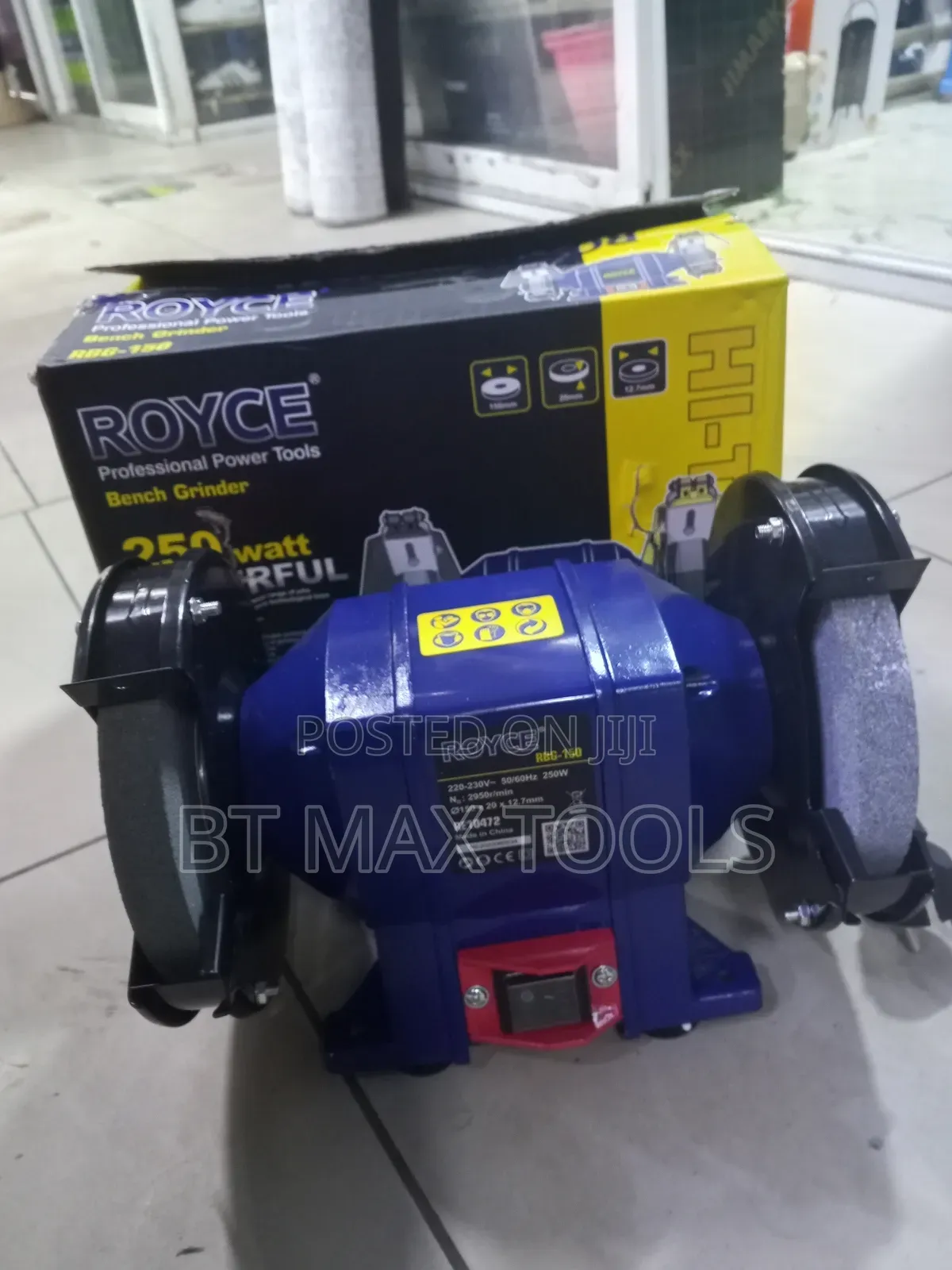 Electric Royce Bench Grinder 250w