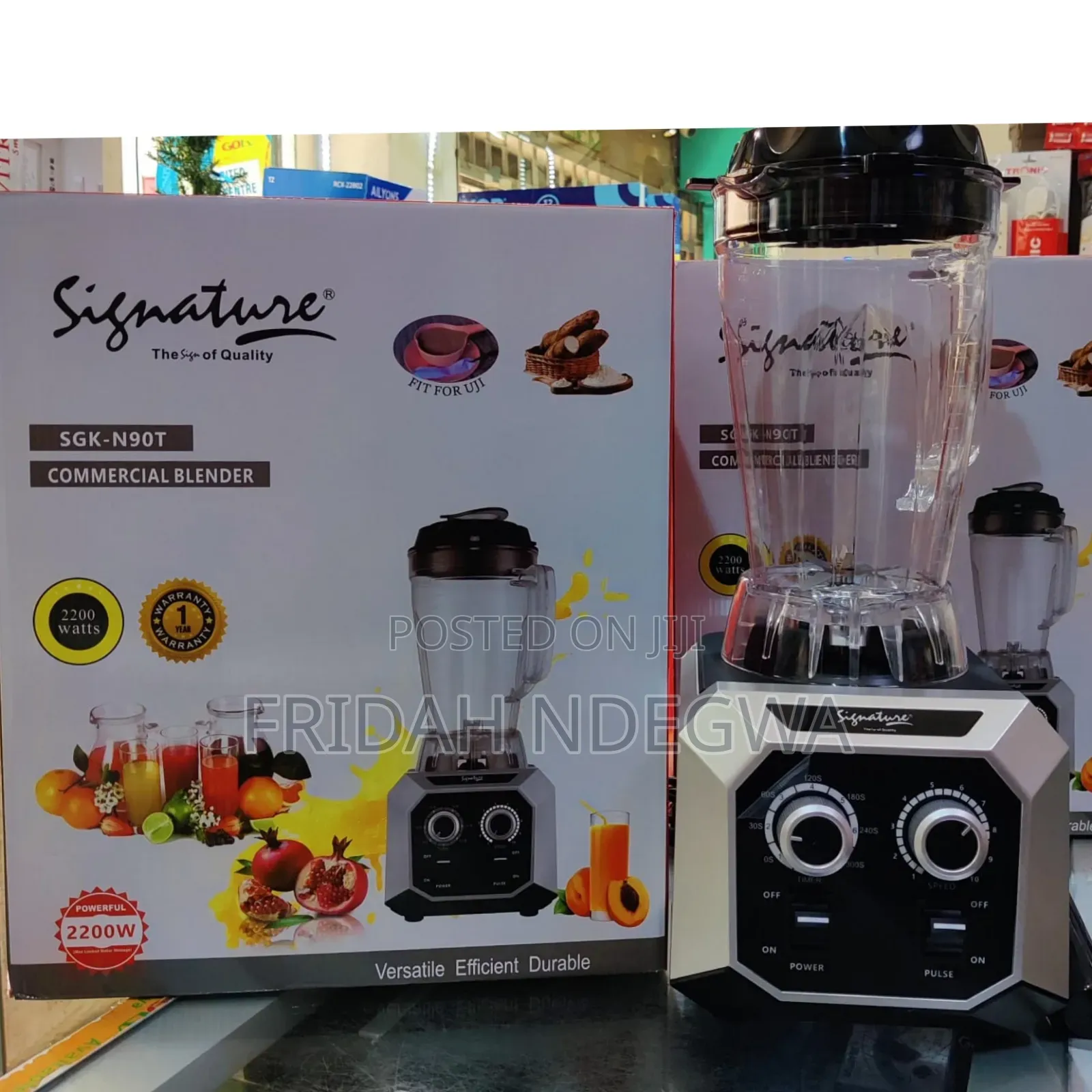 Signature Commercial Blender 3litres 2200w