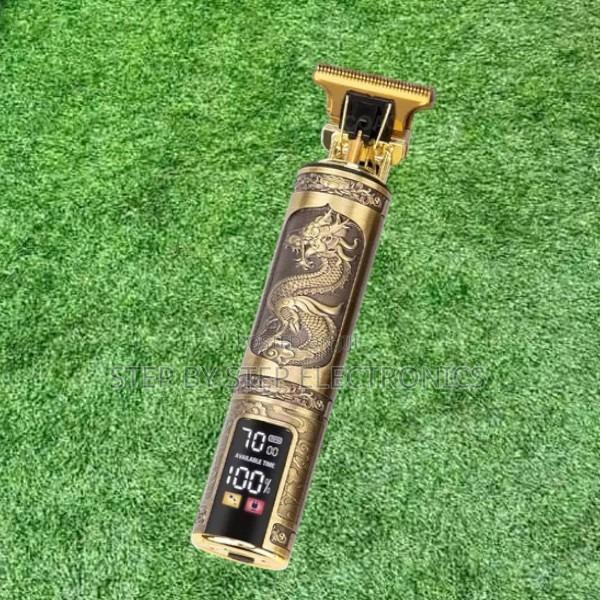 Vintage T9 Led Display Cordless Beard Trimmer Hair Clipper Shaver