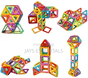 84pc Montessori Magnetic Tiles