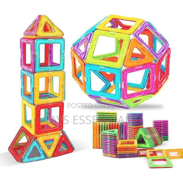 84pc Montessori Magnetic Tiles - thumbnail 2