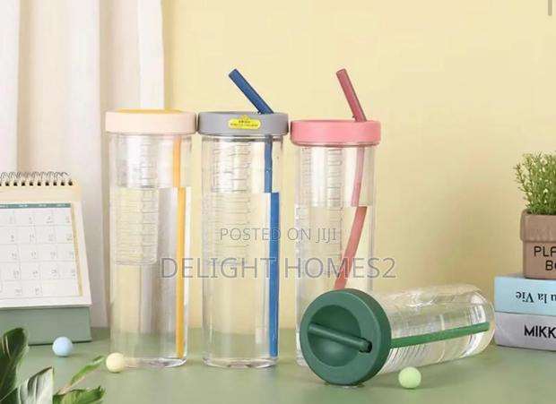 Clear Acrylic Smoothie Tumbler-Za