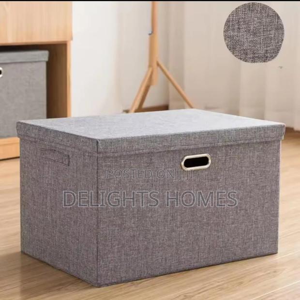 Foldable Storage Box With Lid-Alp - thumbnail 2