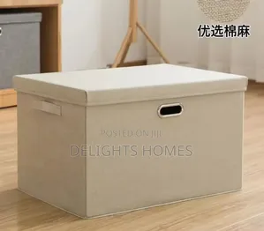 Foldable Storage Box With Lid-Alp
