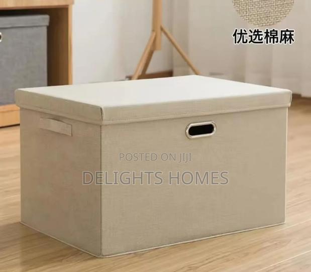 Foldable Storage Box With Lid-Alp - thumbnail 3