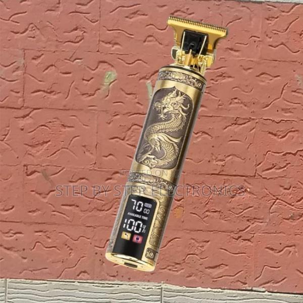 Cordless Vintage T9 Hair Cutting Machine With Led Display