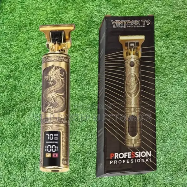 Dragon Monster Vintage T9 Cordless Rechargeable Hair Trimmer
