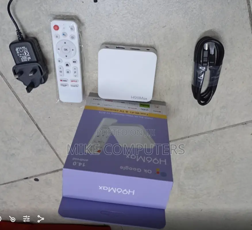 Android Tv Box 4gb Ram, 32gb Storage (.H96