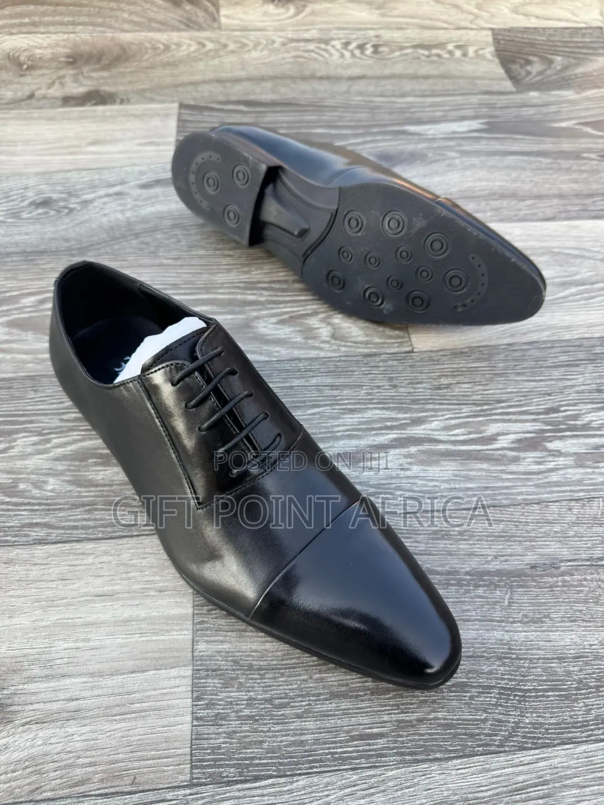 Leather Official Billionaire With Rubber Sole For Men