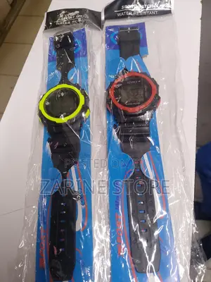 Sports Watch Stopwatch Water Resistant
