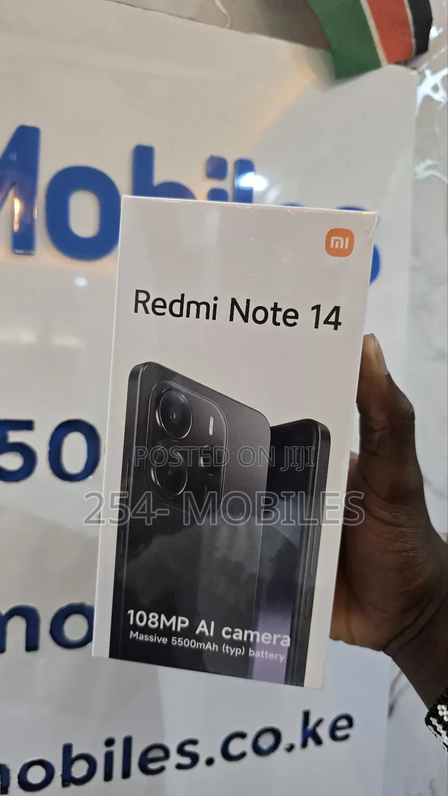 New Xiaomi Redmi Note 14 128 GB Black
