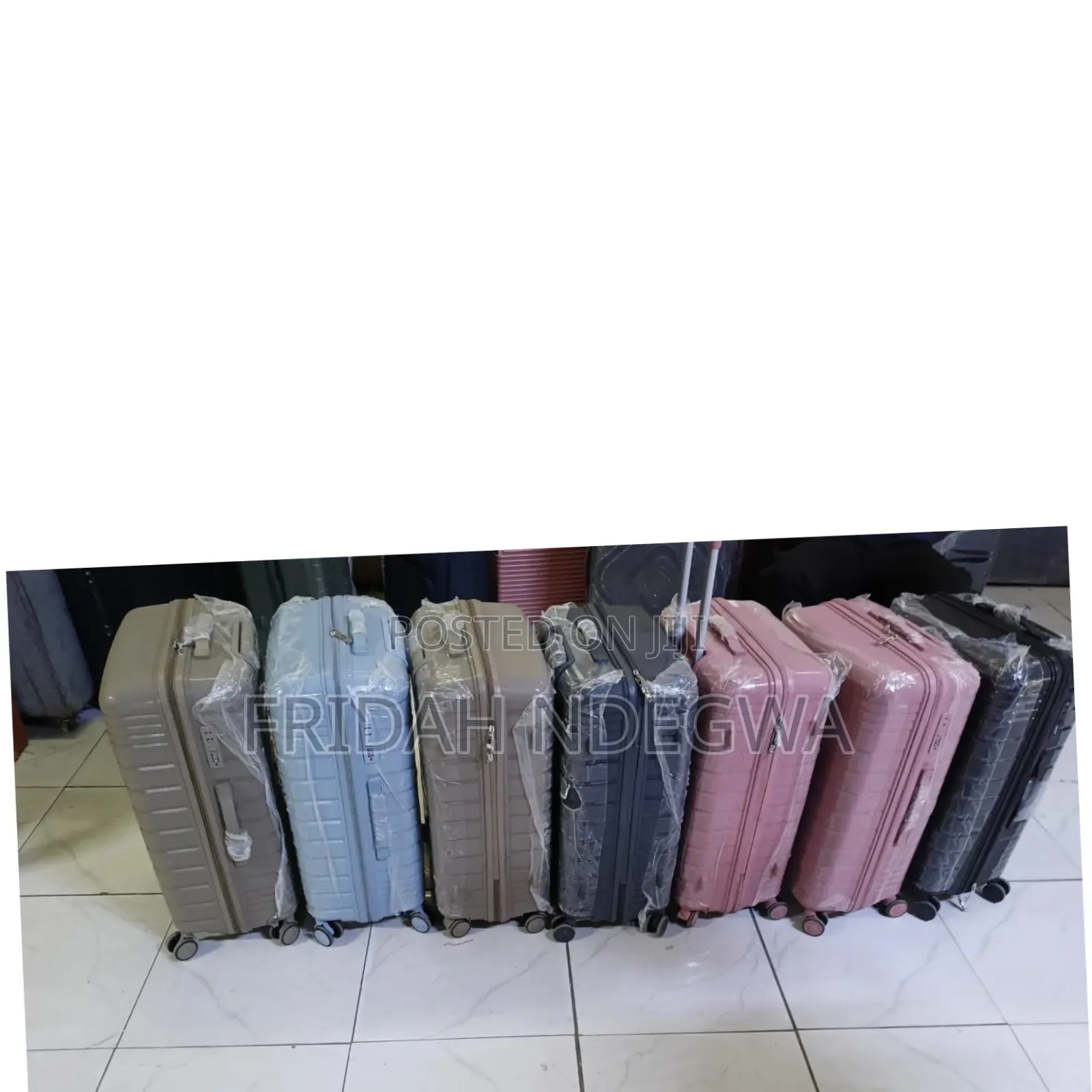 3 In 1 Unbreakble Laxurious Rubber Suitcase Briefcase Travel Bag