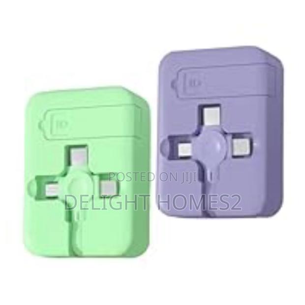 3 in 1 Portable Retractable Charger-Za - thumbnail 3