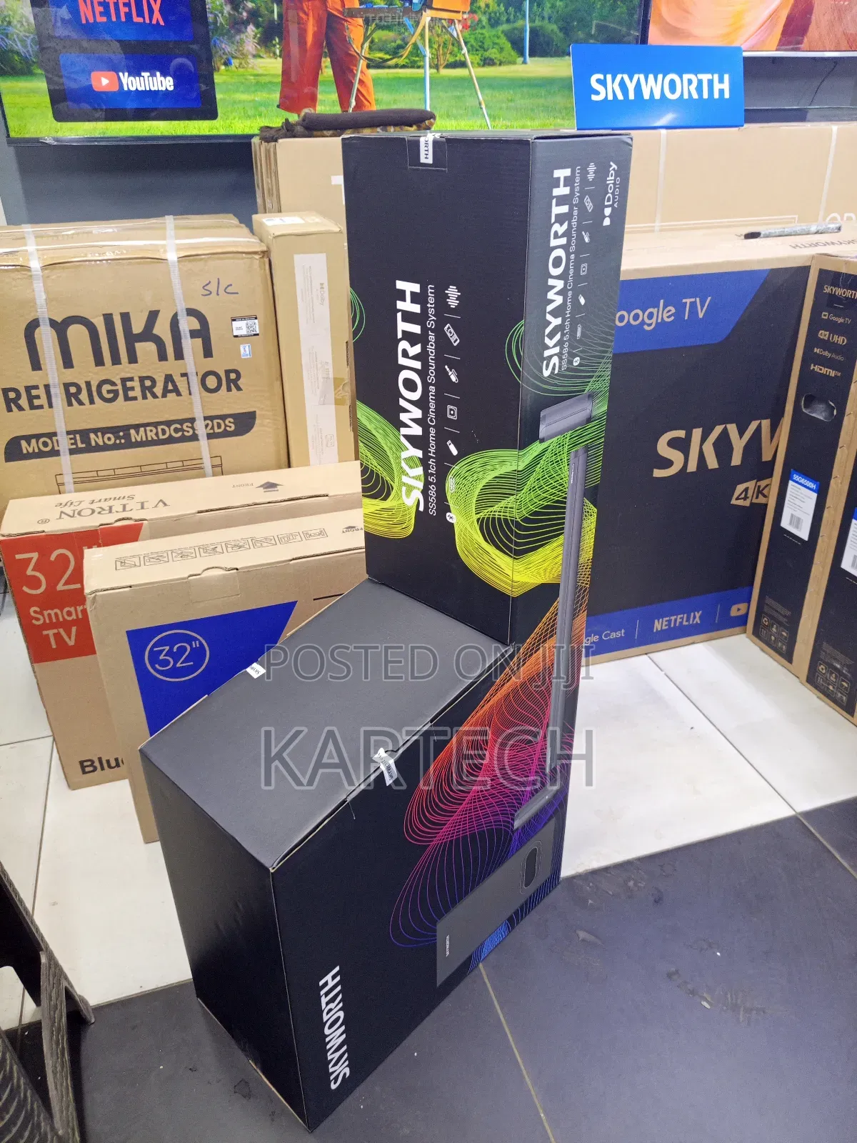 Skyworth Ss586 5.1ch Home Cinema Soundbar System Dolby Audio