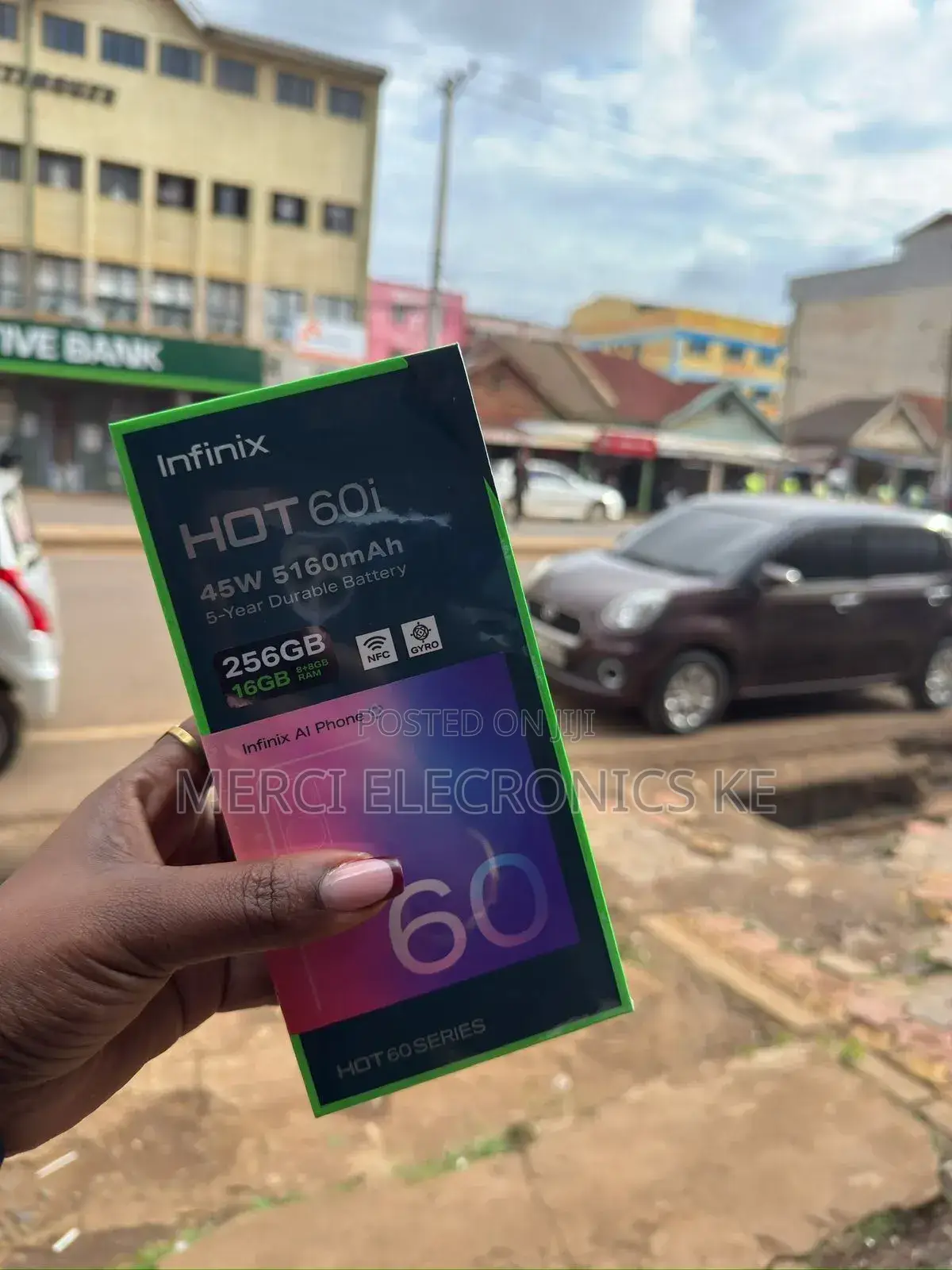 New Infinix Hot 60i 256 GB Purple