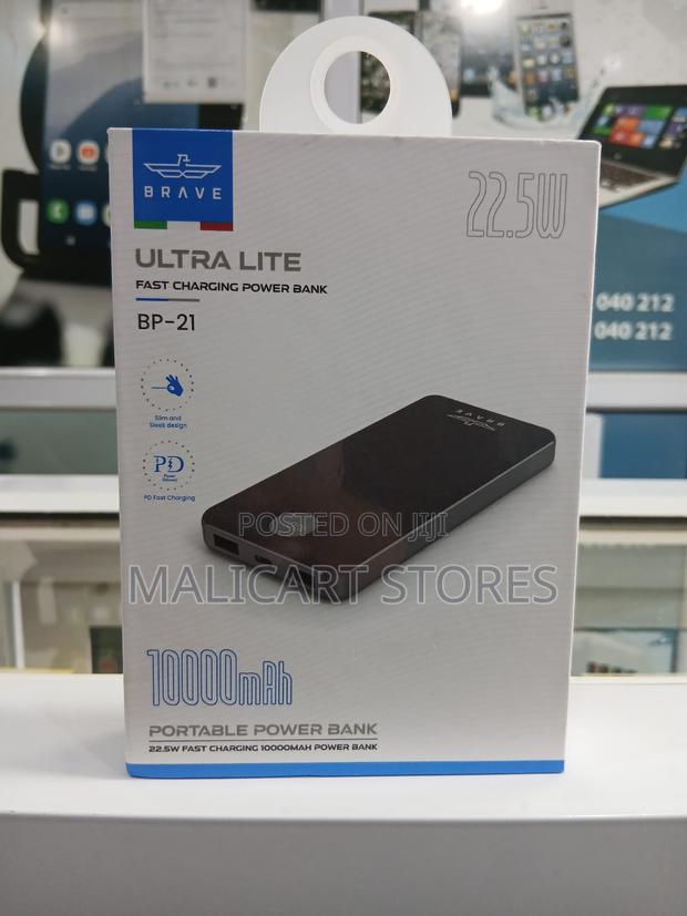 Brave 10000mah Slim Power Bank 22.5w Fast Charging