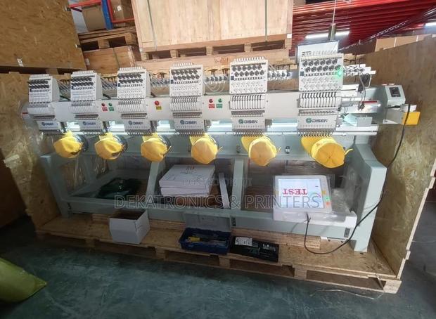 Disen 6 Heads 12 Needles Embroidery Machine