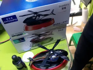 Aeroplane Air Freshener Solar Rotating,