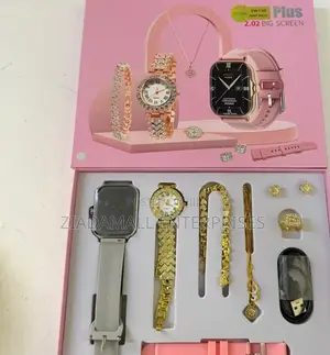"A58 Plus Smart Watch With Premium Accessories – Style Meets Function