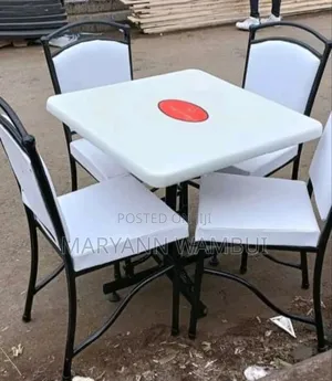 White Hotel and Club Chairs and Tables