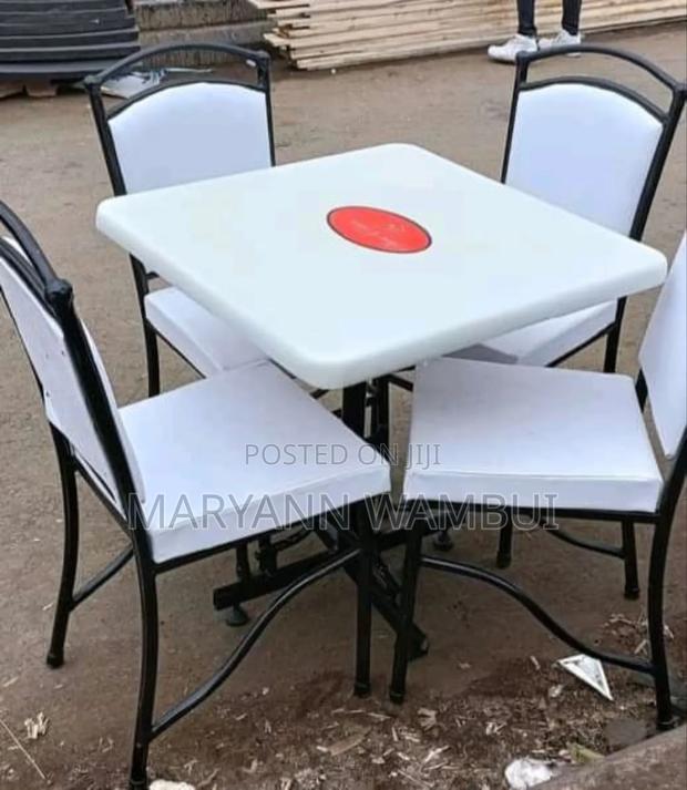 White Hotel and Club Chairs and Tables