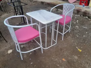 White Powder Coated Hotel and Club Chairs