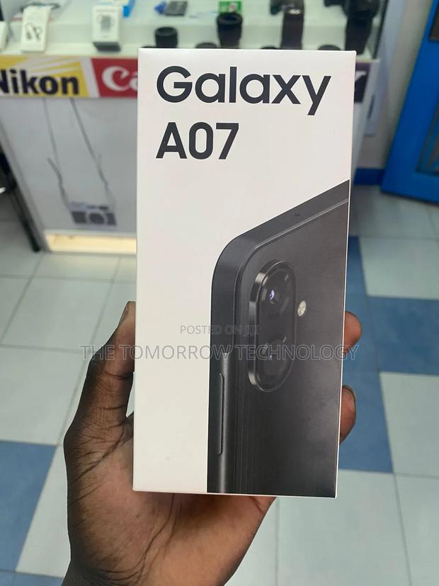 New Samsung Galaxy A07 4G 64 GB Black