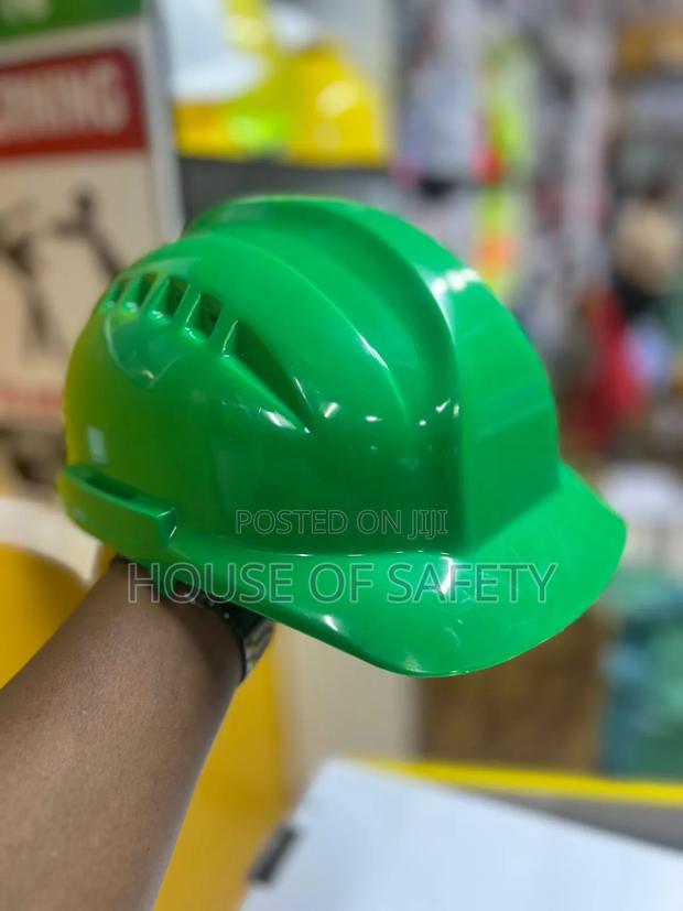 Green And Chocolate Helmet - main view