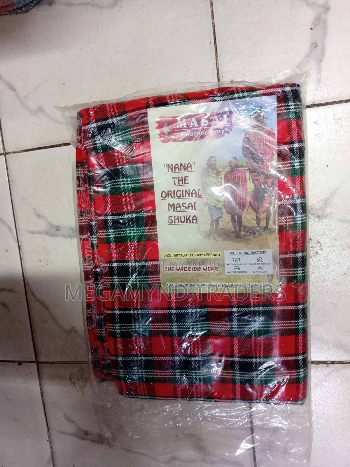 Maasai Shuka 150cm*200cm / Camping Outdoor Throw Blanket