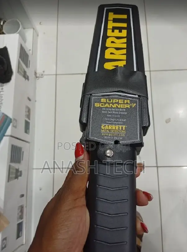 Security Guards Garrett High Sensitivity Hand Held Metal Detector