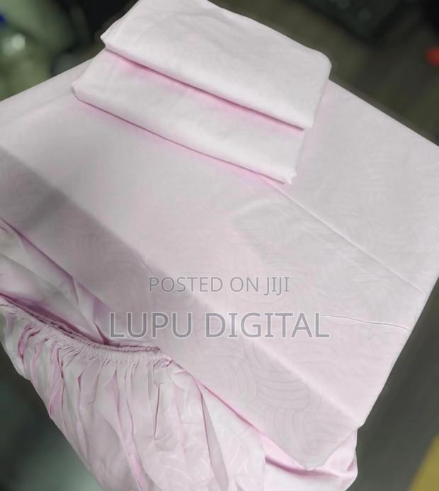 Plain Patterned Fitted Bedsheets*
Size 6by7.
One Fitted Bedsheets - thumbnail 2