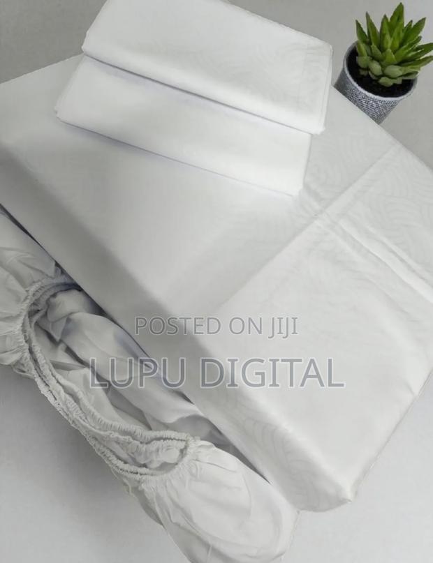 Plain Patterned Fitted Bedsheets*
Size 6by7.
One Fitted Bedsheets - thumbnail 4