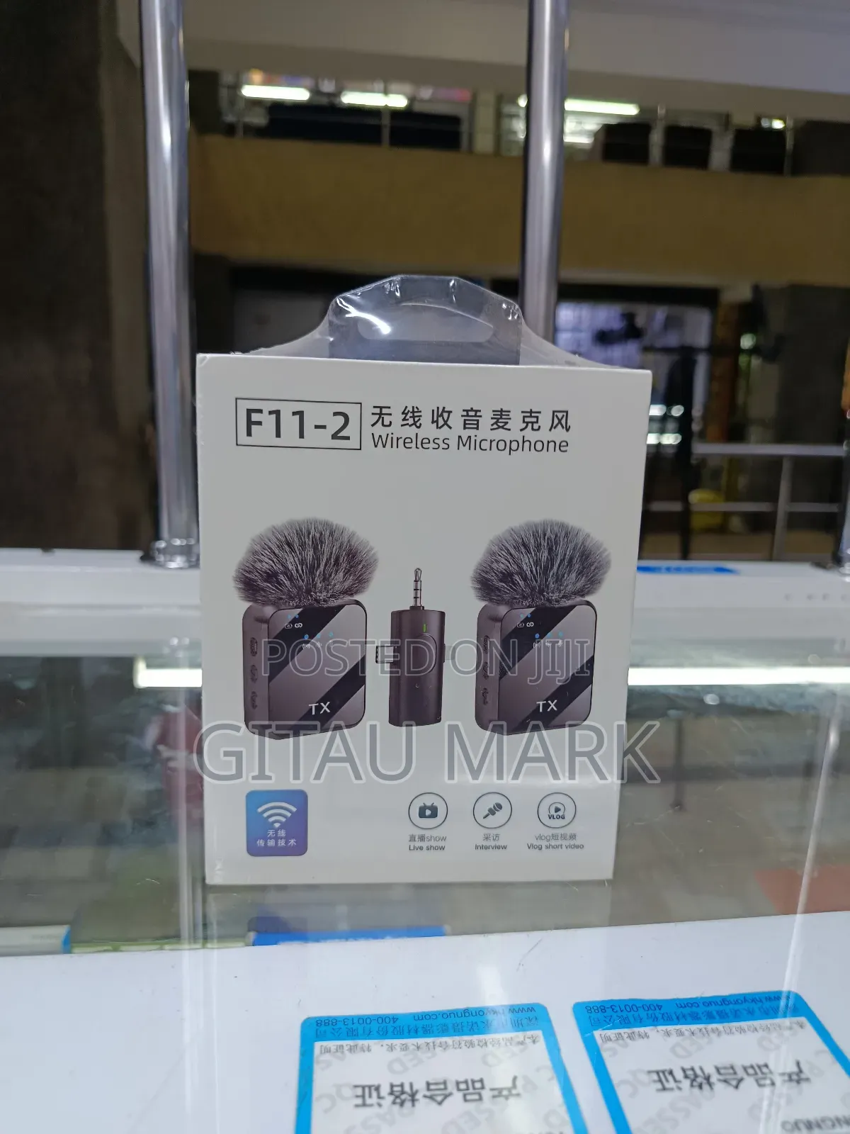 F11-2 Dual Wireless Microphones
