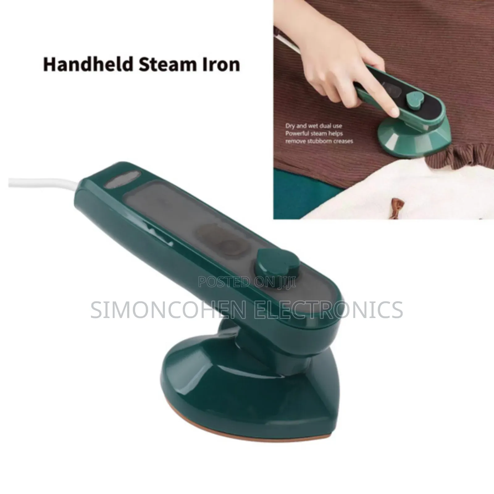 Travel Iron Box With Spray Option