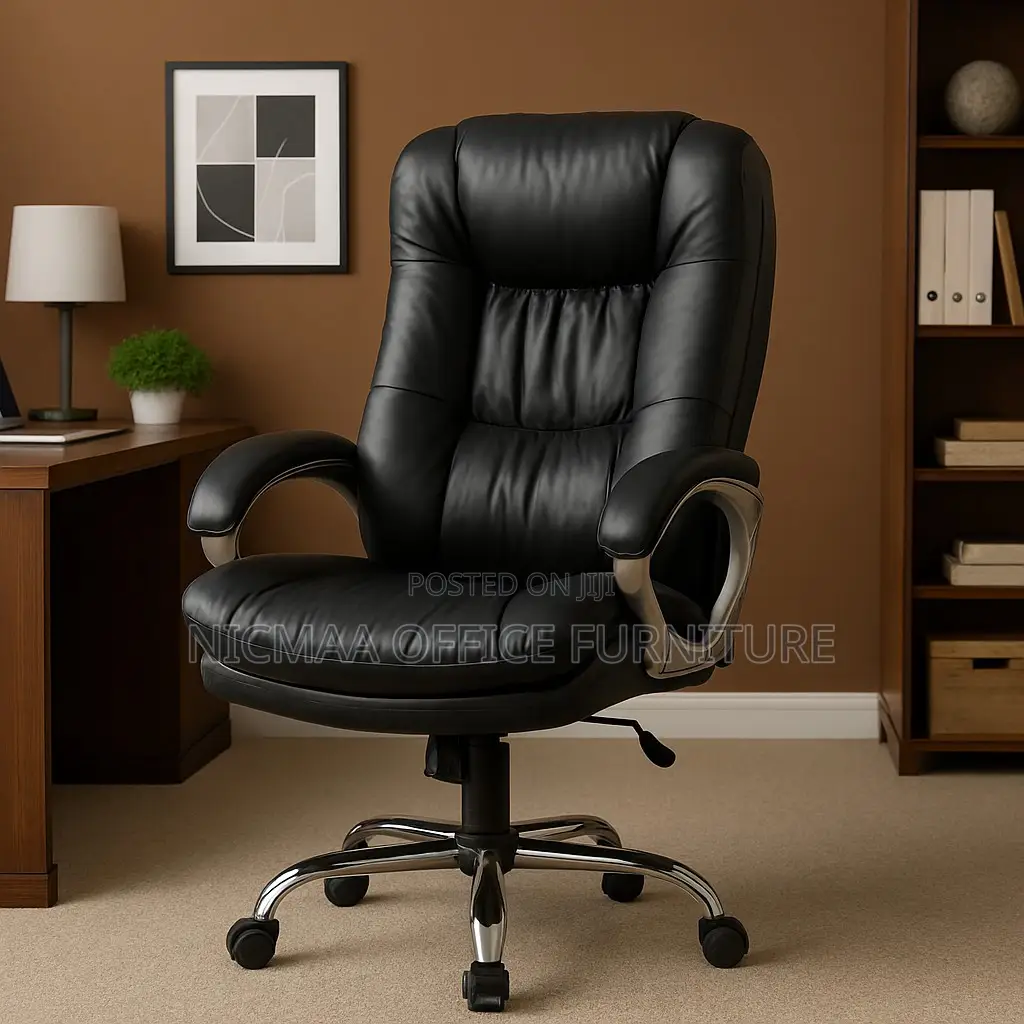 High Back With Chrome Base Executive Seat