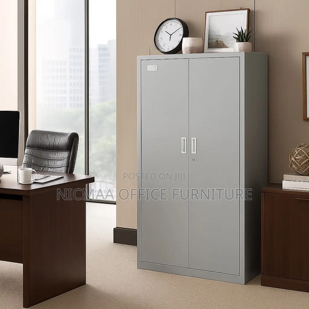 Secure Metal Storage Cabinet