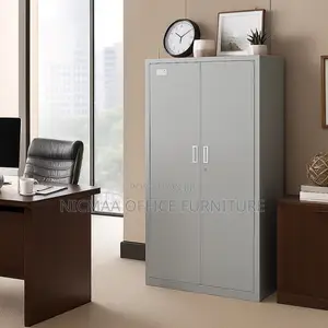Secure Metal Storage Cabinet