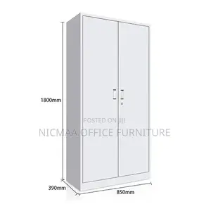 Secure Metal Storage Cabinet