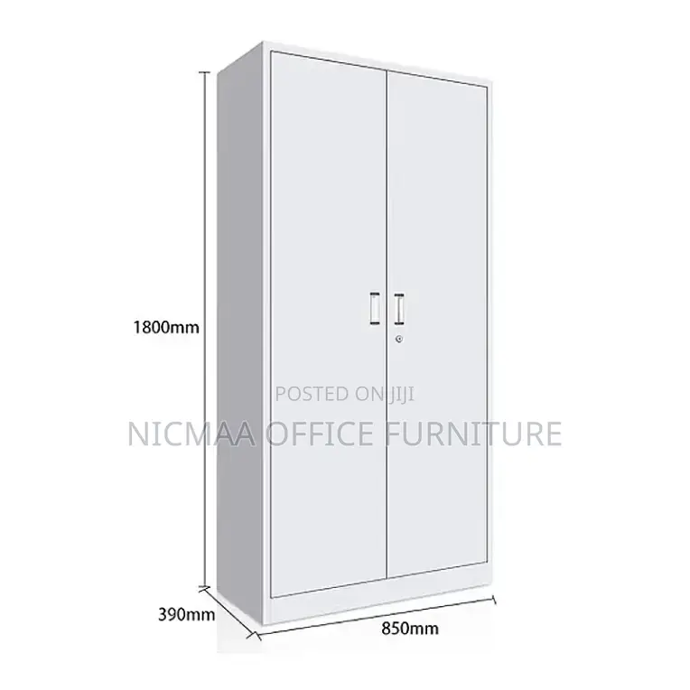 Secure Metal Storage Cabinet