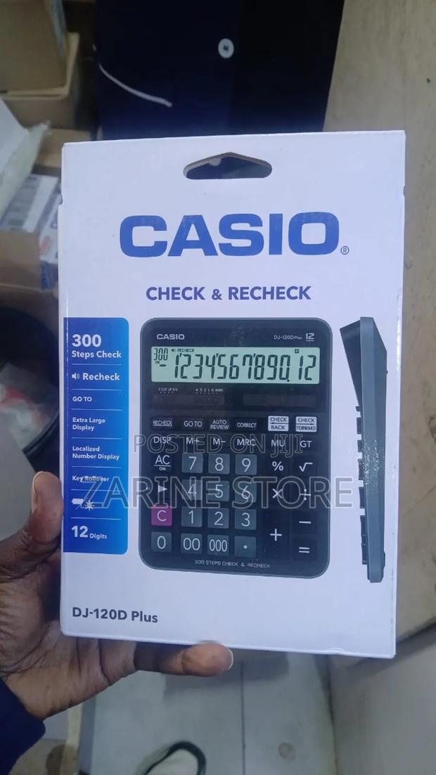 Dj-120d Plus Casio Calculator 12 Digit Calculator - main view