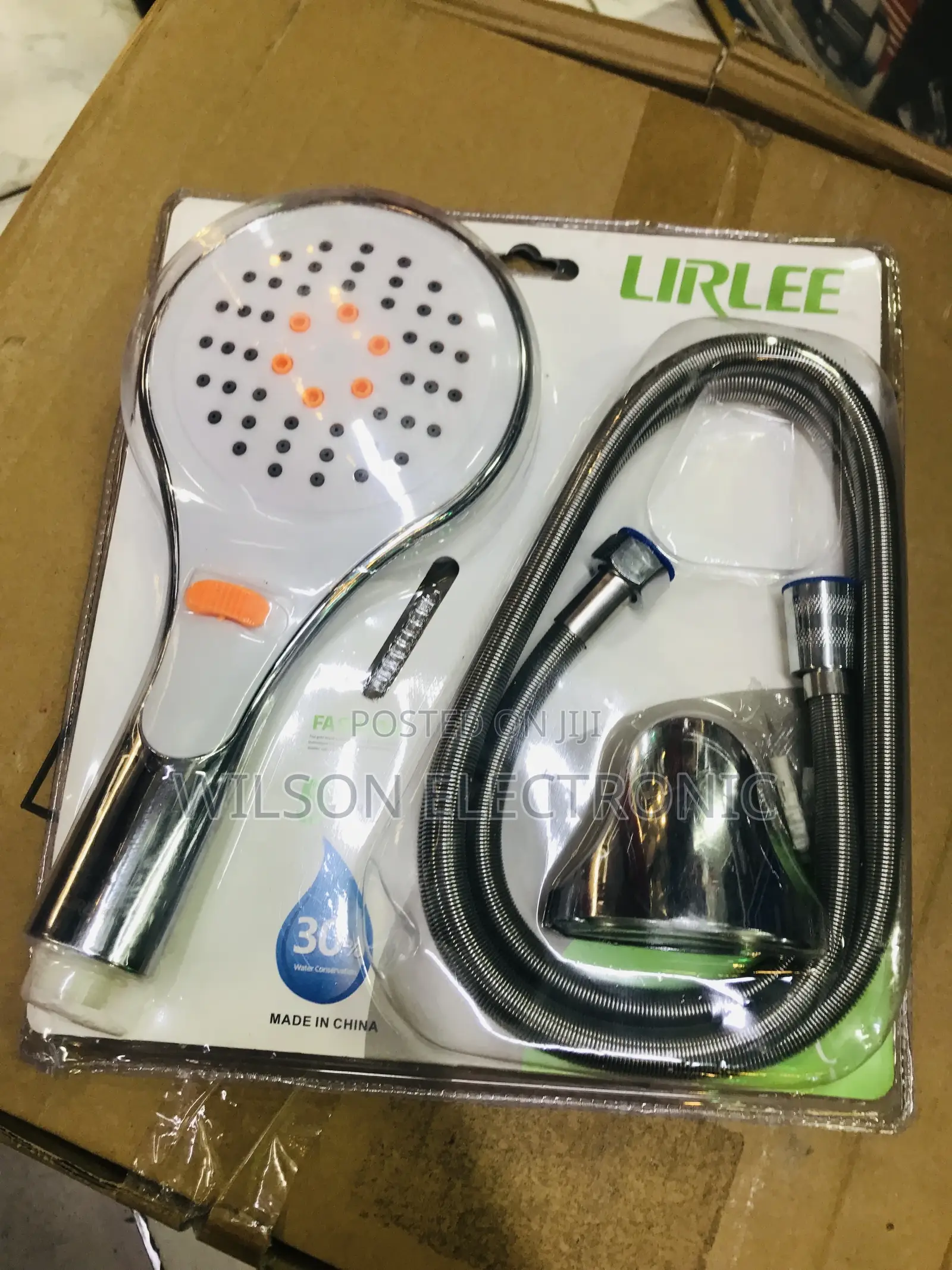 Telephone Shower. Hand Held Shower