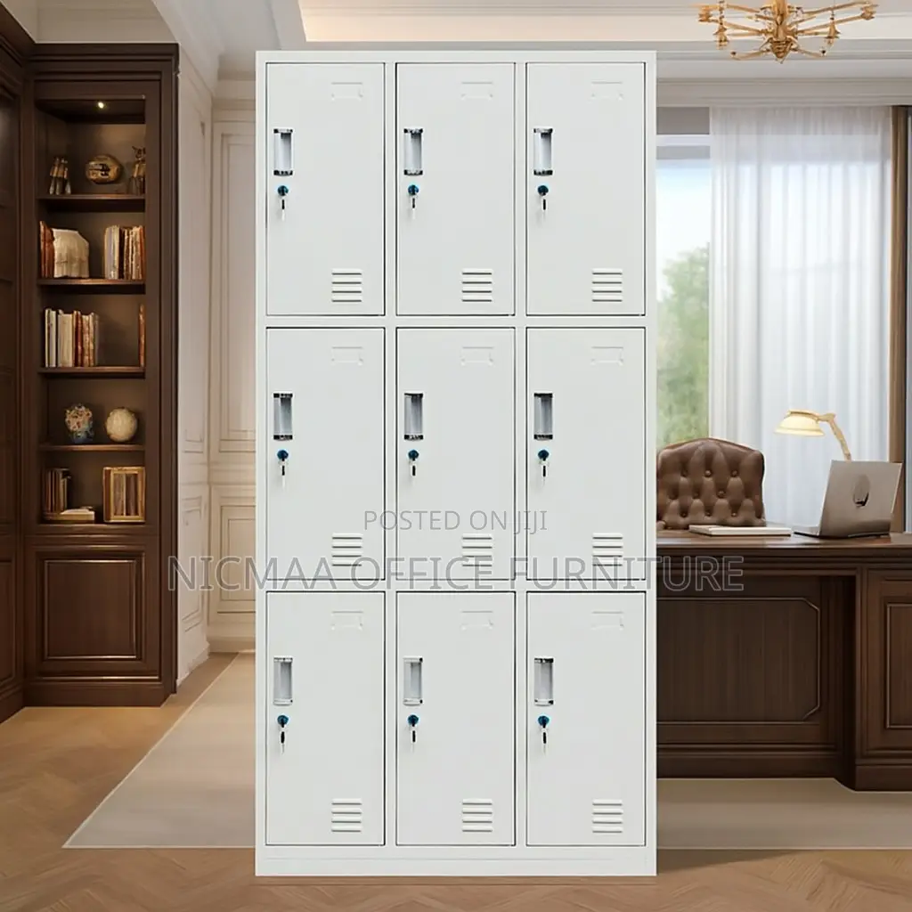 Secure, Sleek Space-Saving Cabinet