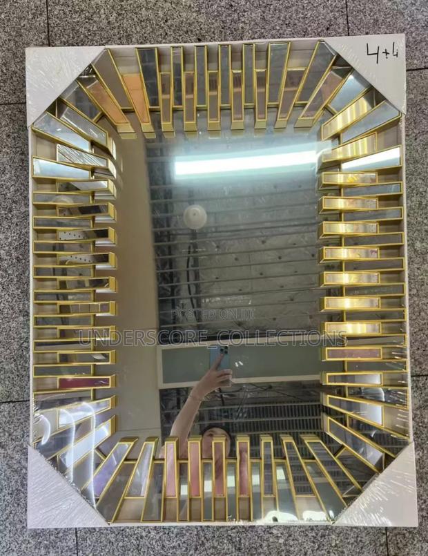 91*71m Rectangular Decorative Mirrors - thumbnail 2