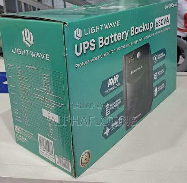 Lightwave Ups 650va Machine - main view