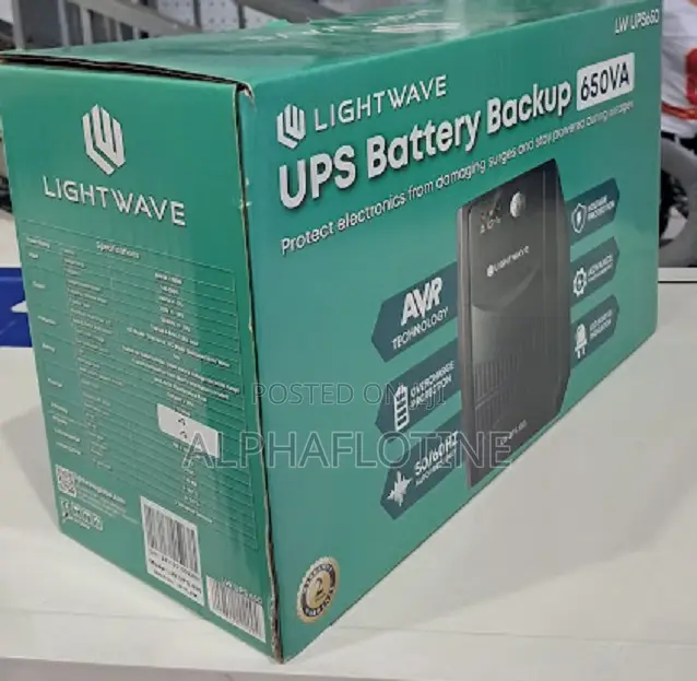 Lightwave Ups 650va Machine