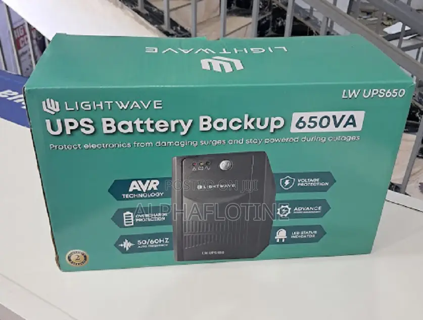 New Light Wave Ups 650va Power Backup