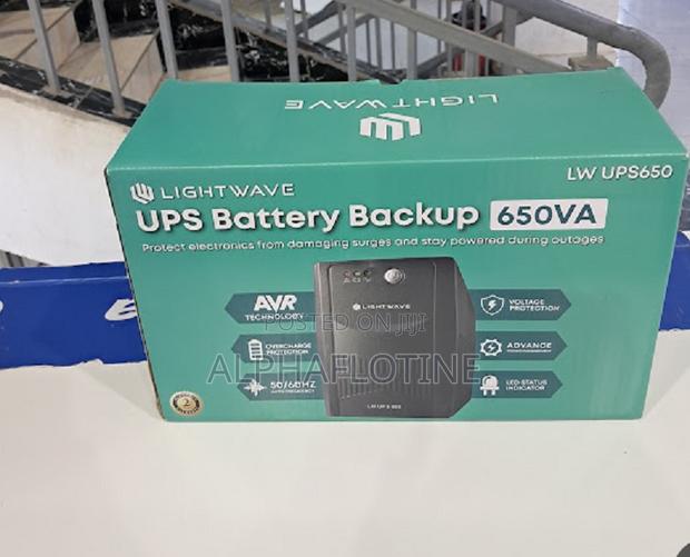 Light Wave Ups Battery Backup 650va - main view
