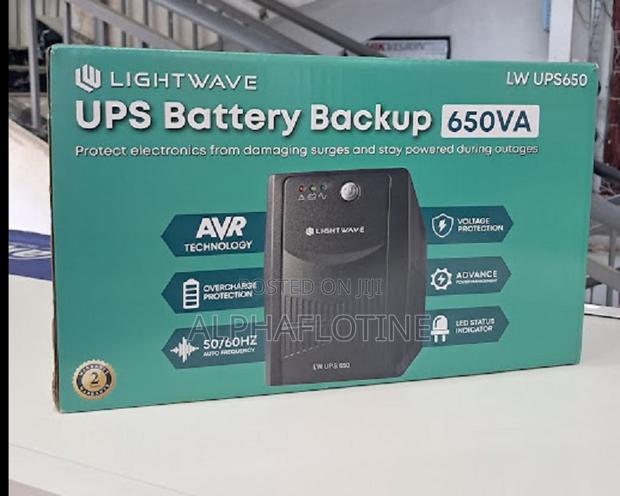 650va Ups With Automatic Voltage Regulation and Surge Protection - main view