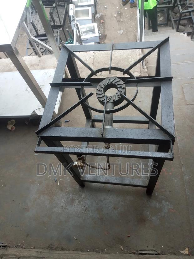 Vibrant Durable Mild Steel Single Burner Gas Cooker